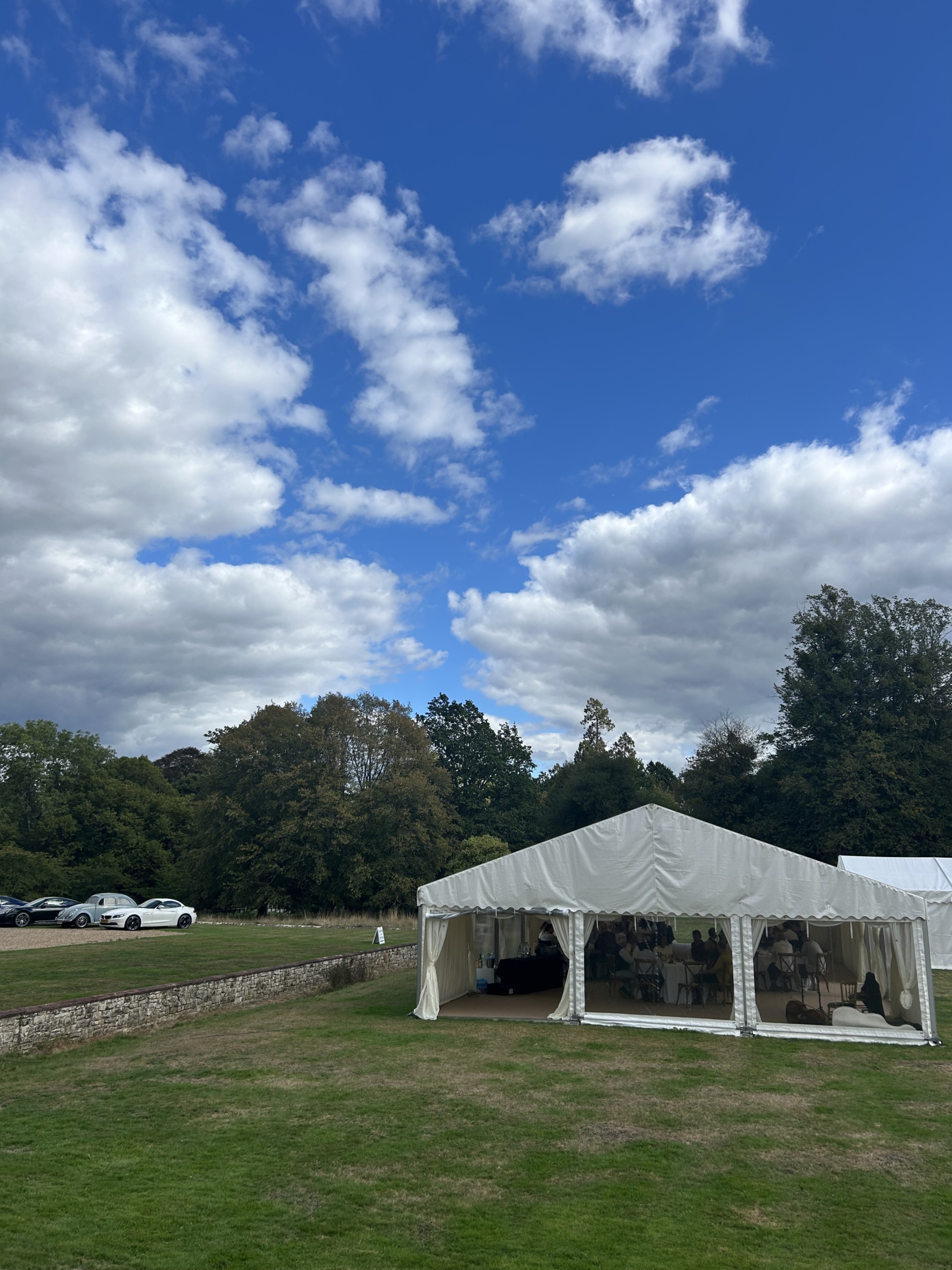 String Quartet Chiddingstone Castle Marquee