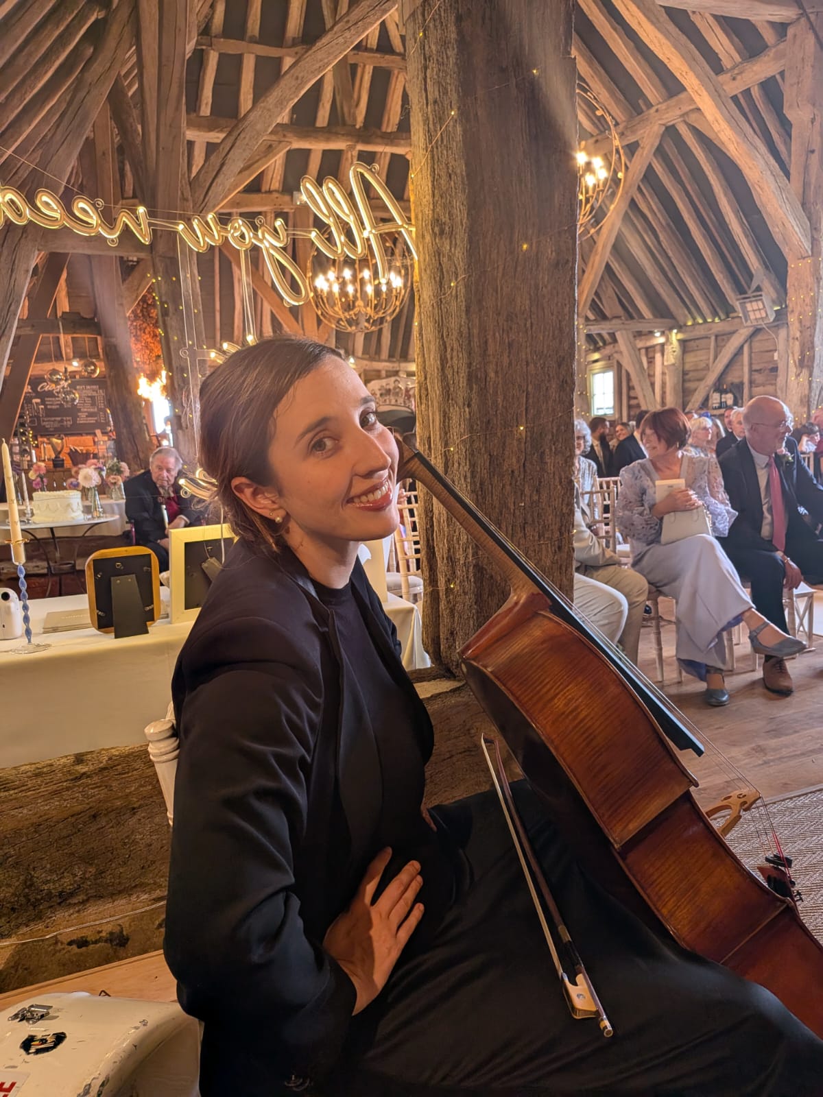 String Quartet Drinks Reception Odos Barn